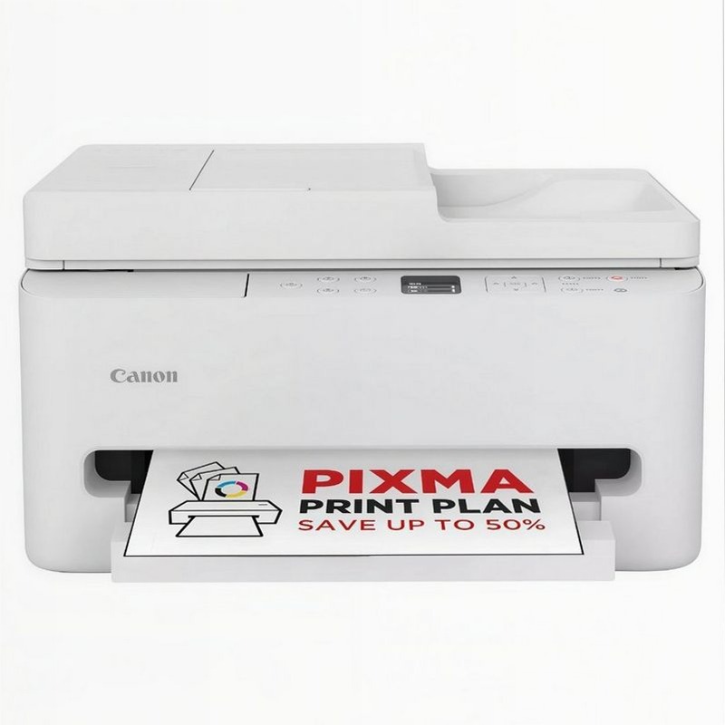 Canon PIXMA TS7550i: Stampa 3-in-1 con ADF e Display OLED 100fogli Cartucce 14ppm