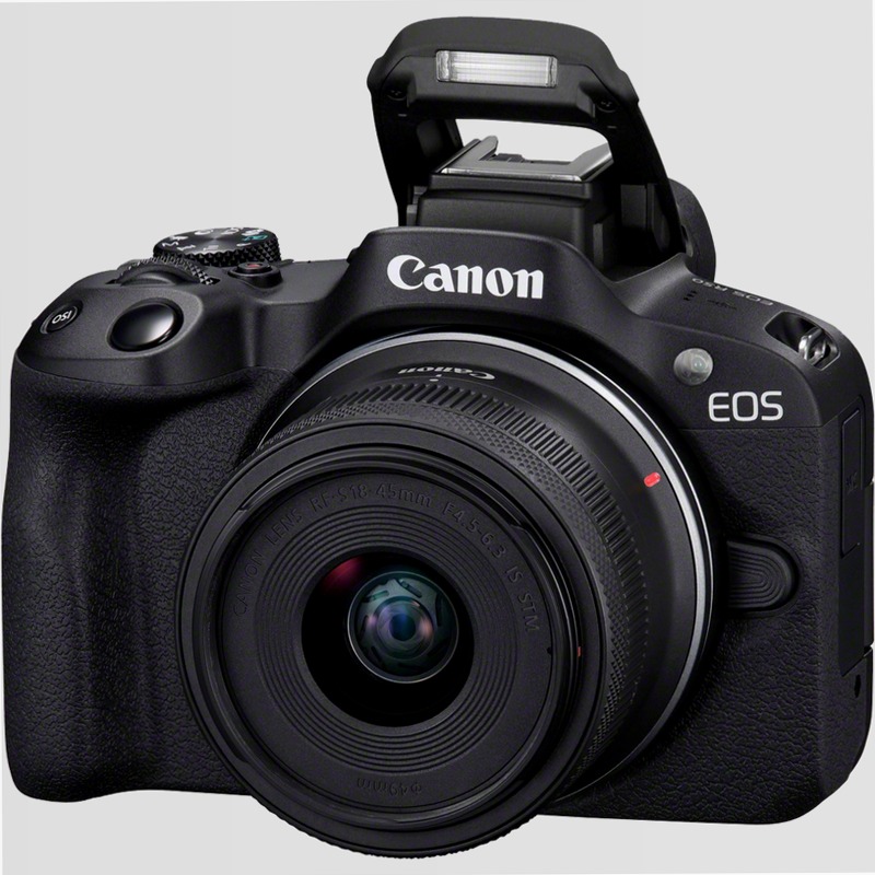 Fotocamera Mirrorless Canon EOS R50 + Obiettivo RF-S 18-45mm