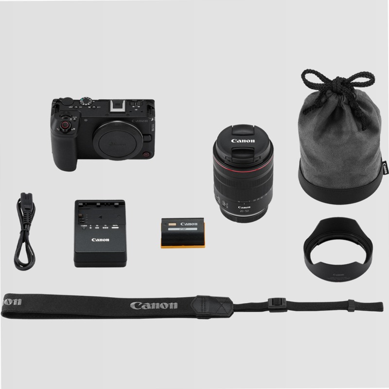 Fotocamera Mirrorless Canon EOS R6 V + Obiettivo RF 20-50mm F4L IS USM PZ