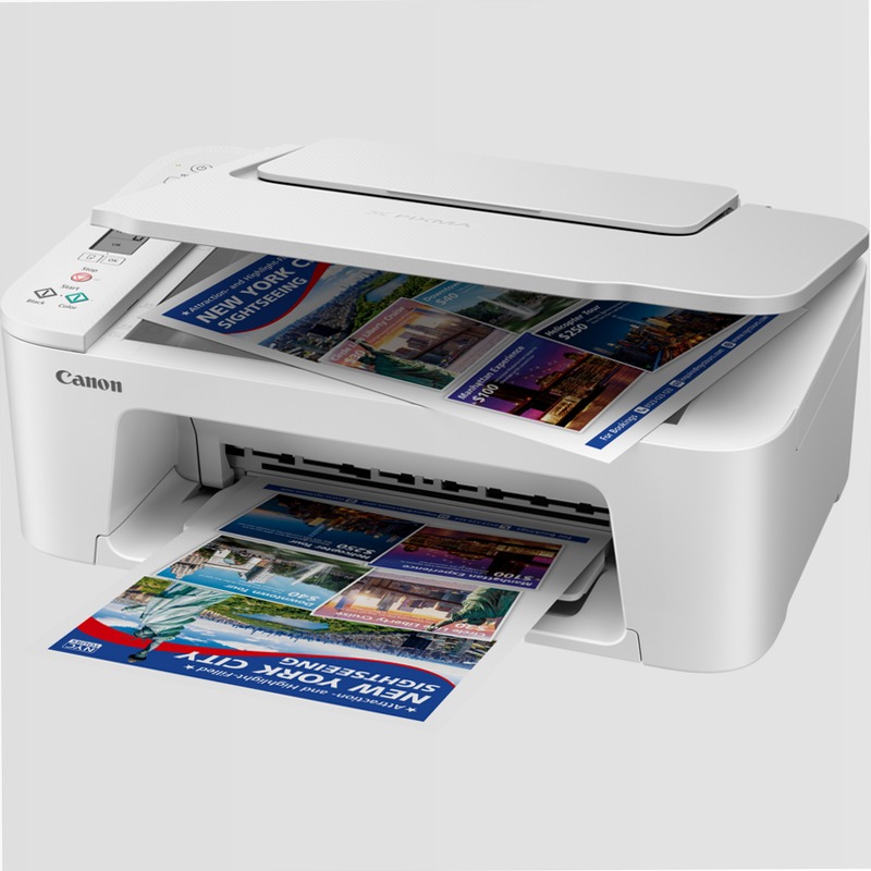 Stampante fotografica Canon PIXMA TS3751i - Bianco Inkjet Cartucce