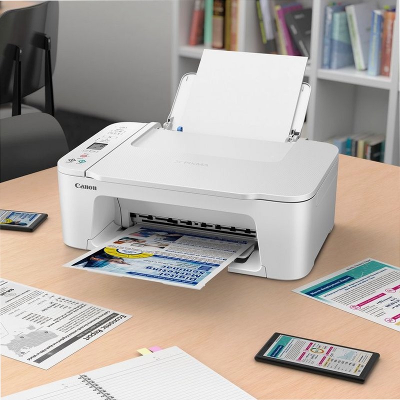 Stampante fotografica Canon PIXMA TS3751i - Bianco Inkjet Cartucce