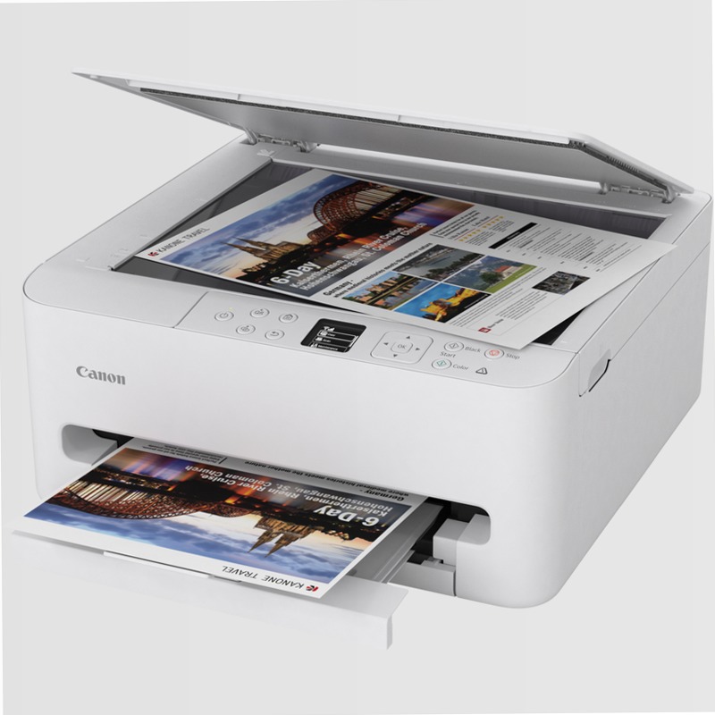 Canon PIXMA TS6550i: Stampante fotografica multifunzione 100fogli Cartucce 14ppm