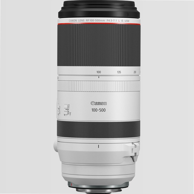 Obiettivo Canon RF 100-500mm F4.5-7.1L IS USM Teleobiettivo