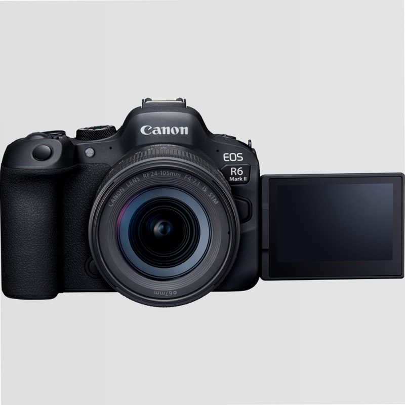 Fotocamera Mirrorless Canon EOS R6 Mark II + Obiettivo RF 24-105mm F4-7.1 IS STM 4f/