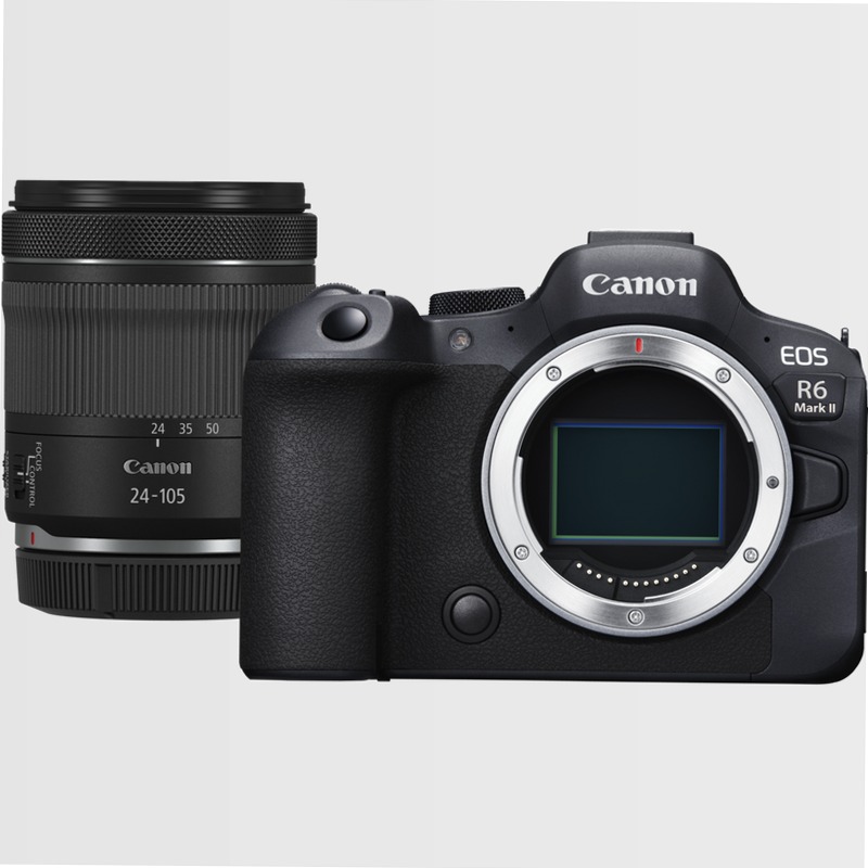 Fotocamera Mirrorless Canon EOS R6 Mark II + Obiettivo RF 24-105mm F4-7.1 IS STM 4f/