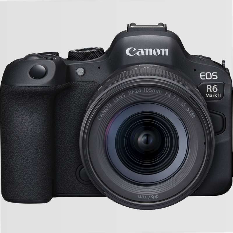 Fotocamera Mirrorless Canon EOS R6 Mark II + Obiettivo RF 24-105mm F4-7.1 IS STM 4f/
