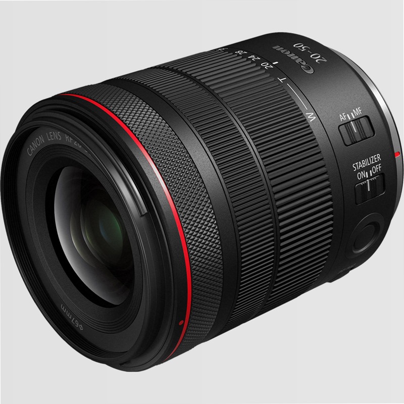 Obiettivo Canon RF 20-50mm F4L IS USM PZ