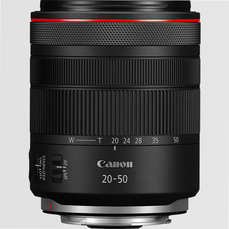 Obiettivo Canon RF 20-50mm F4L IS USM PZ