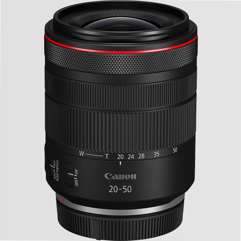 Obiettivo Canon RF 20-50mm F4L IS USM PZ