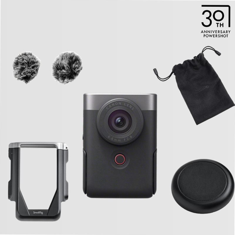 Canon PowerShot V10 - Videocamera Tascabile per Vlogging 2.8f/