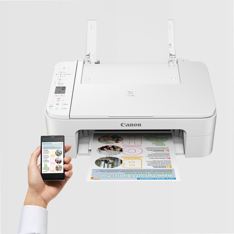 Stampante Canon PIXMA TS3351 Inkjet - Bianca 60fogli 7.7ppm