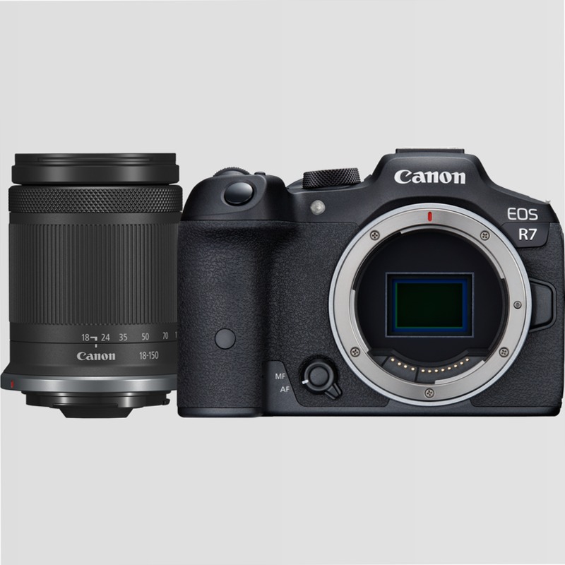 Fotocamera Mirrorless Canon EOS R7 + Obiettivo RF-S 18-150mm 5f/