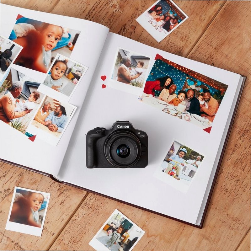 Fotocamera Mirrorless Canon EOS R100 + Obiettivo RF-S 18-45mm