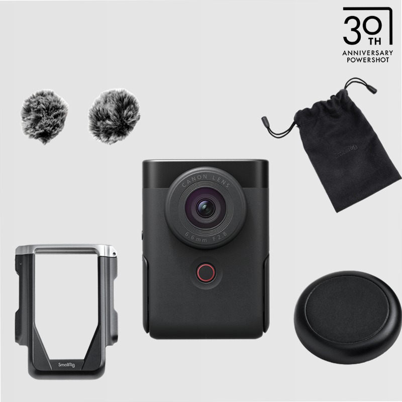 Canon PowerShot V10 - Videocamera Tascabile per Vlogging 2.8f/