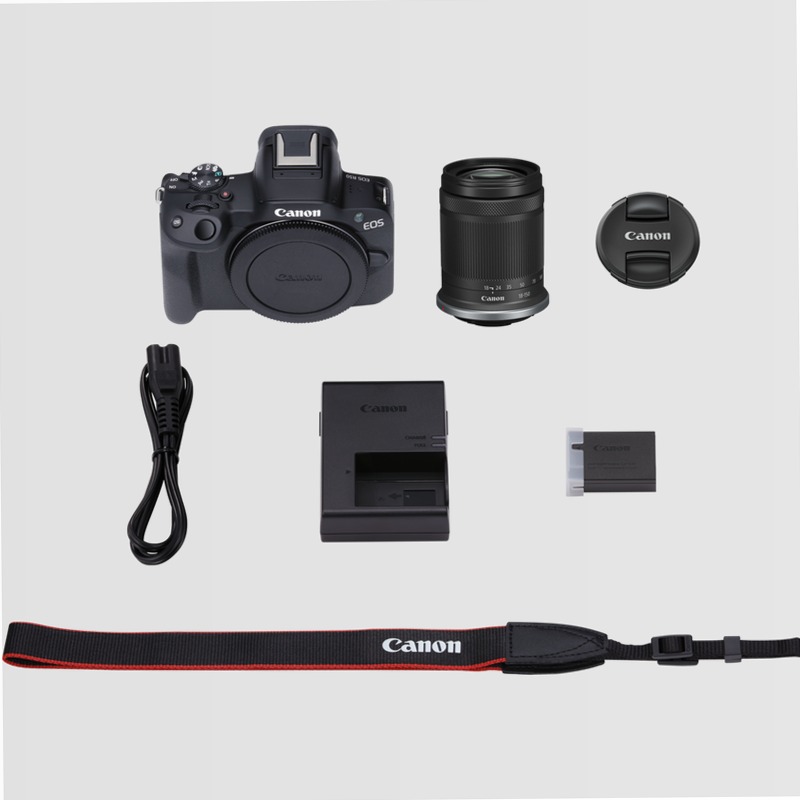 Fotocamera Mirrorless Canon EOS R50 + Obiettivo RF-S 18-150mm