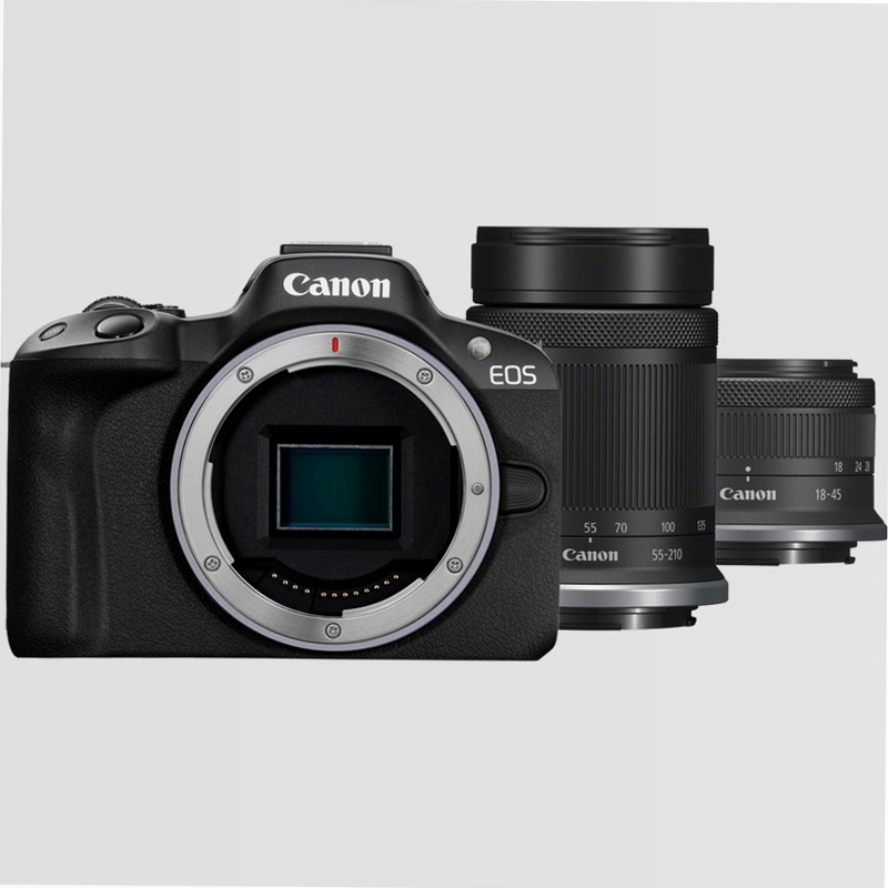 Fotocamera Mirrorless Canon EOS R50 + Obiettivi RF-S