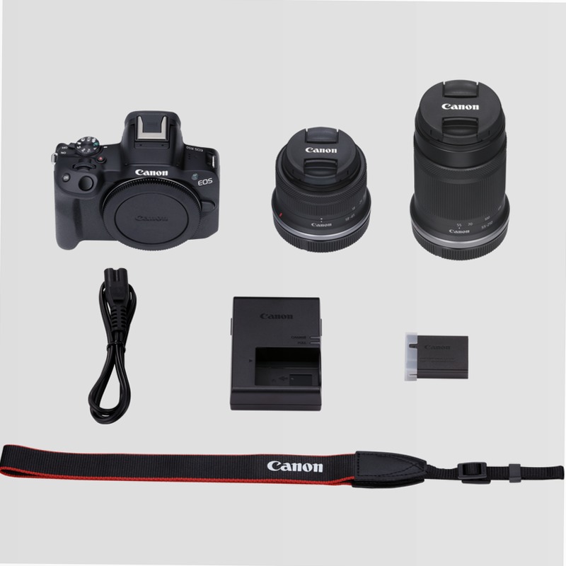 Fotocamera Mirrorless Canon EOS R50 + Obiettivi RF-S