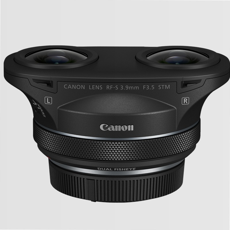 Obiettivo Canon RF-S 3.9mm F3.5 STM DUAL FISHEYE 3.5f/