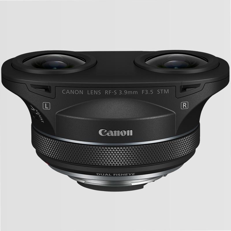Obiettivo Canon RF-S 3.9mm F3.5 STM DUAL FISHEYE 3.5f/