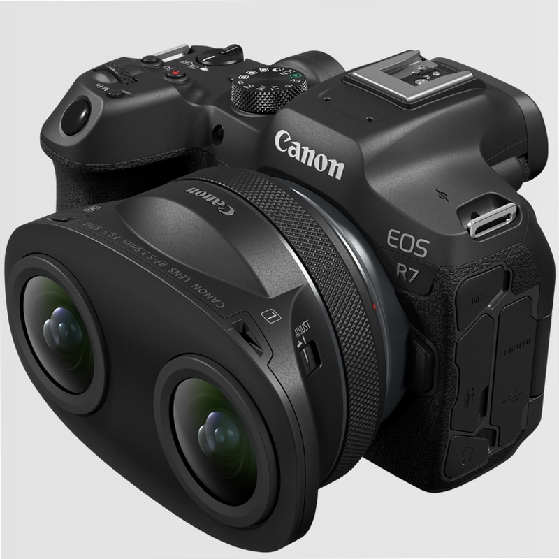 Obiettivo Canon RF-S 3.9mm F3.5 STM DUAL FISHEYE 3.5f/