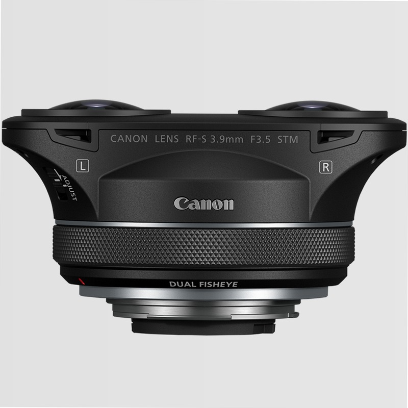 Obiettivo Canon RF-S 3.9mm F3.5 STM DUAL FISHEYE 3.5f/
