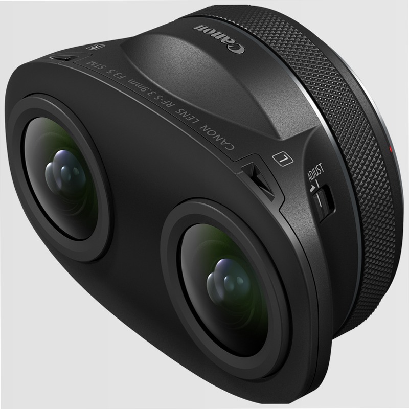 Obiettivo Canon RF-S 3.9mm F3.5 STM DUAL FISHEYE 3.5f/