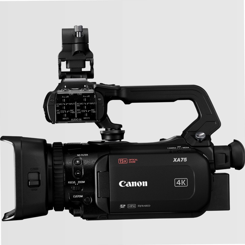 Videocamera Canon XA75: Alta Qualità per Professionisti