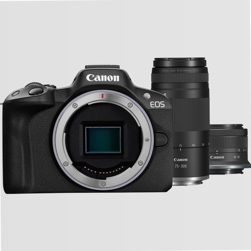 Fotocamera Mirrorless Canon EOS R50 + Obiettivi