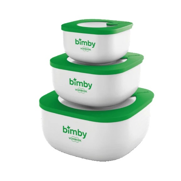 Tris Contenitori per alimenti Bimby