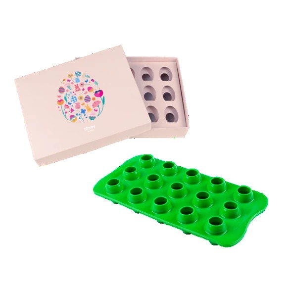 Stampo in silicone per mini ovetti e Confezione regalo