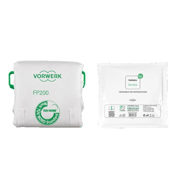 Sacchetti Filtrello Premium FP200 con Dovina - Conf. 12 pz