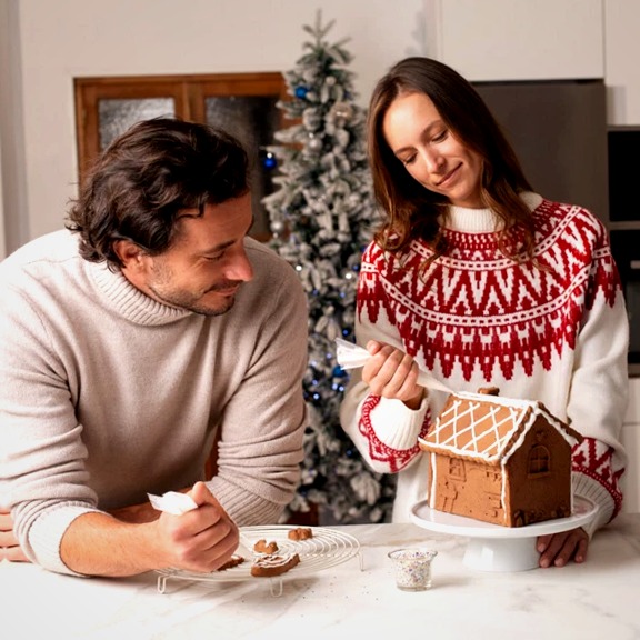 Stampo per casetta di Natale