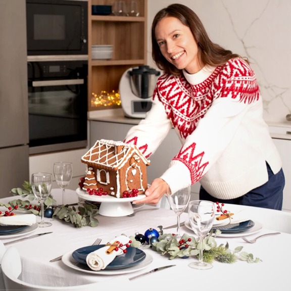 Stampo per casetta di Natale