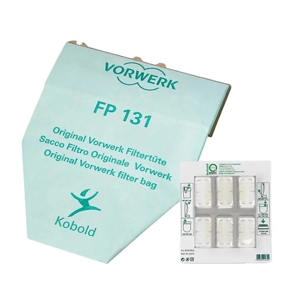 Confezione da 6 Super-Filtrello per VK130/1 con blister da 6 Dovina