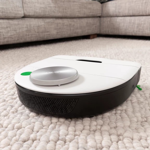 Robot Aspirapolvere Folletto VR7s con Base di svuotamento