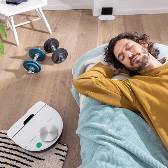 Robot Aspirapolvere Folletto VR7s con Base di svuotamento