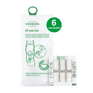 Sacchetti Filtrello Premium FP140/150 - Conf. 12 pz