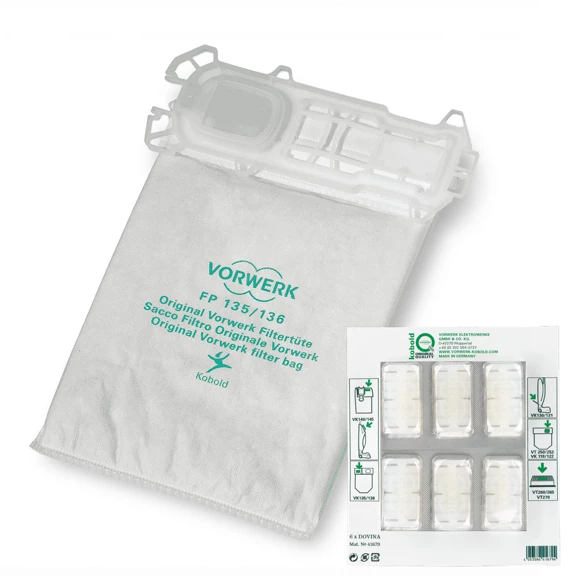 Set MyOro: Confezione Super-Filtrello per VK135/6 12 pz + Dovina 12 pz