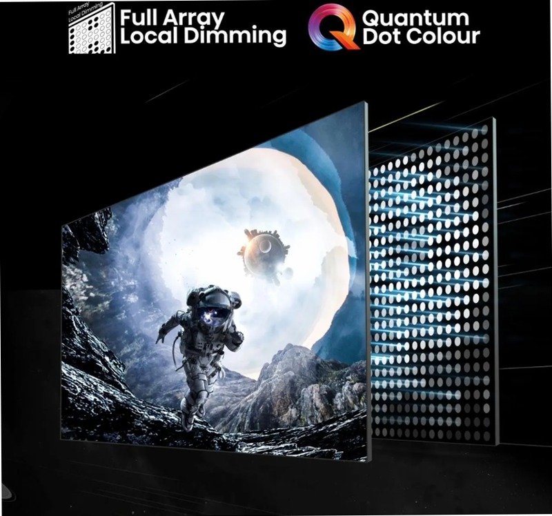 Hisense TV SET 65E77NQ PRO - Smart TV 4K Ultra HD Grigio 65" QLED