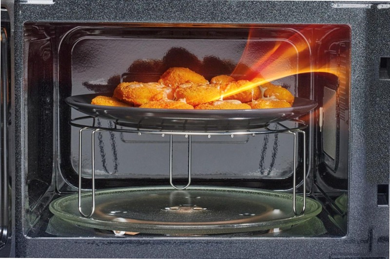 Forno a microonde con grill Hisense H23MOBSD1HG Bianco