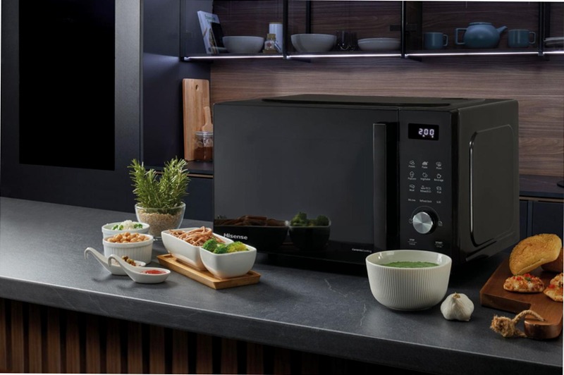 Forno a microonde con grill Hisense H23MOBSD1HG Bianco