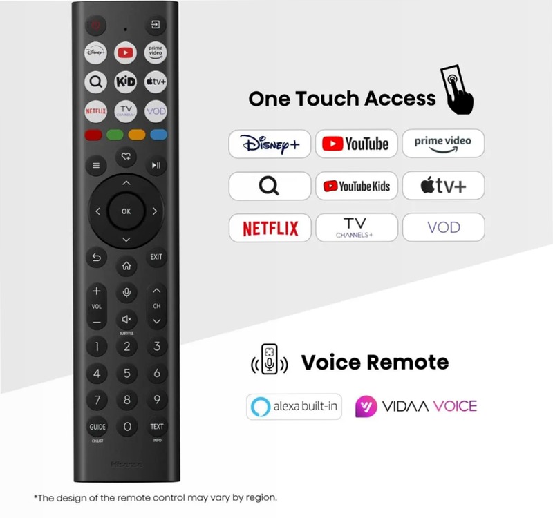 Hisense TV SET 43E7Q PRO HSN Nero 43" HD QLED