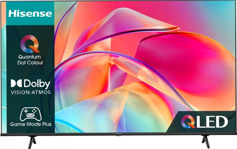 Hisense 55E77KQ - Smart TV Hi-QLED 4K Nero HD QLED