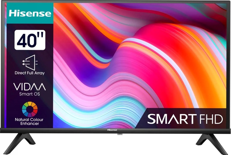Hisense TV SET 40E43KT HSN - Smart TV Full HD Nero 40"
