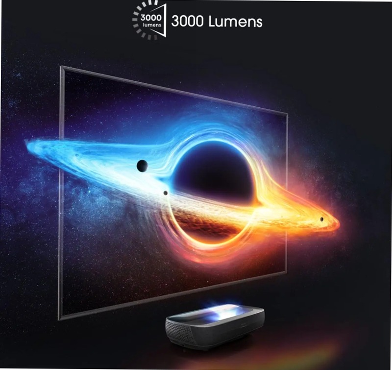 Hisense TV SET 120L9HA HSN - Laser Smart 4K 4K UHD / 2160p (3840 × 2160)pixel Grigio 120" 4K UHD / 2160p (3840 × 2160)pixel