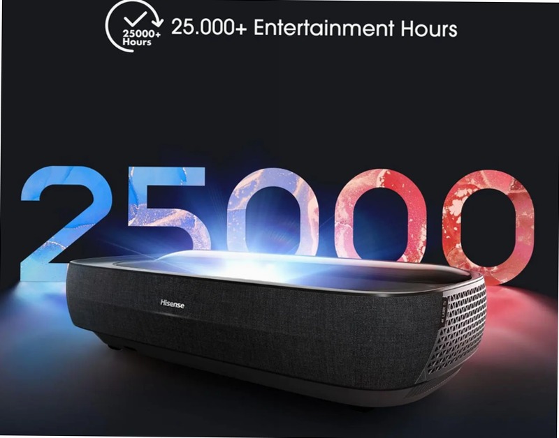 Hisense TV SET 120L9HA HSN - Laser Smart 4K 4K UHD / 2160p (3840 × 2160)pixel Grigio 120" 4K UHD / 2160p (3840 × 2160)pixel