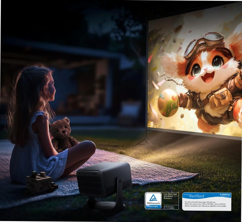 Hisense C2 HSN - Proiettore Smart 4K 4K UHD / 2160p (3840 × 2160)pixel Beige 4K UHD / 2160p (3840 × 2160)pixel