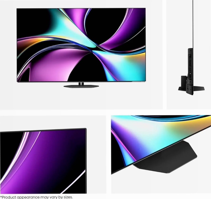 Hisense TV SET 65A8DQ HSN - Smart TV OLED Grigio 65" HD