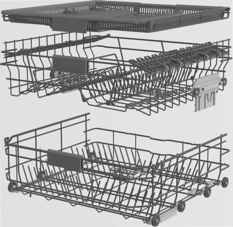 Hisense DW50.2 HV673B61 - Lavastoviglie per la tua cucina B 16 Grigio