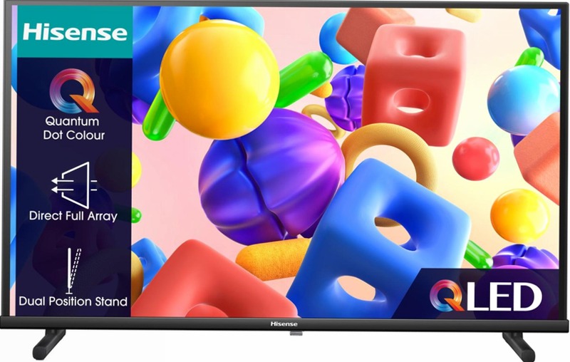 Hisense TV SET 32A5KQ HSN Nero 32" HD QLED